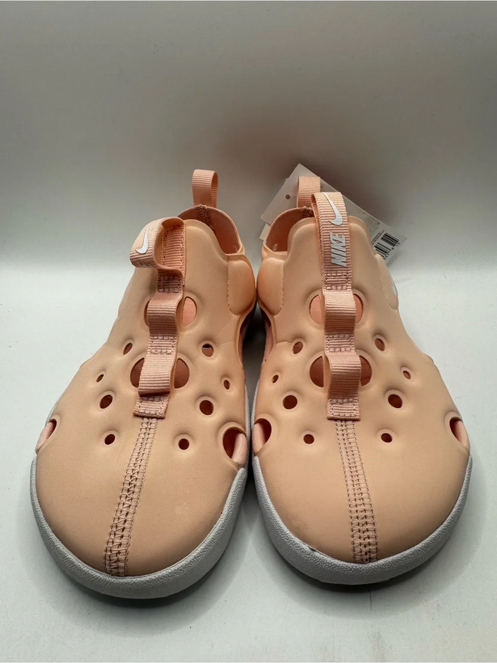 Nike Kids Pink Toe-Loop Sport Sandals